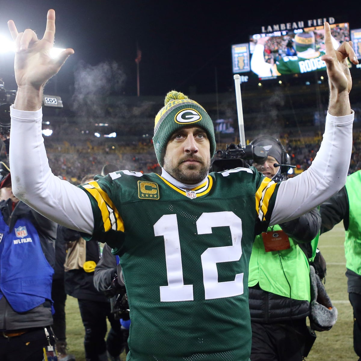 How Aaron Rodgers And The Green Bay Packers Perfected The Hail Mary Sport The Guardian