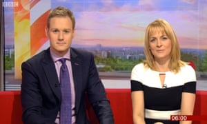 Dan Walker and Louise Minchin on BBC Breakfast