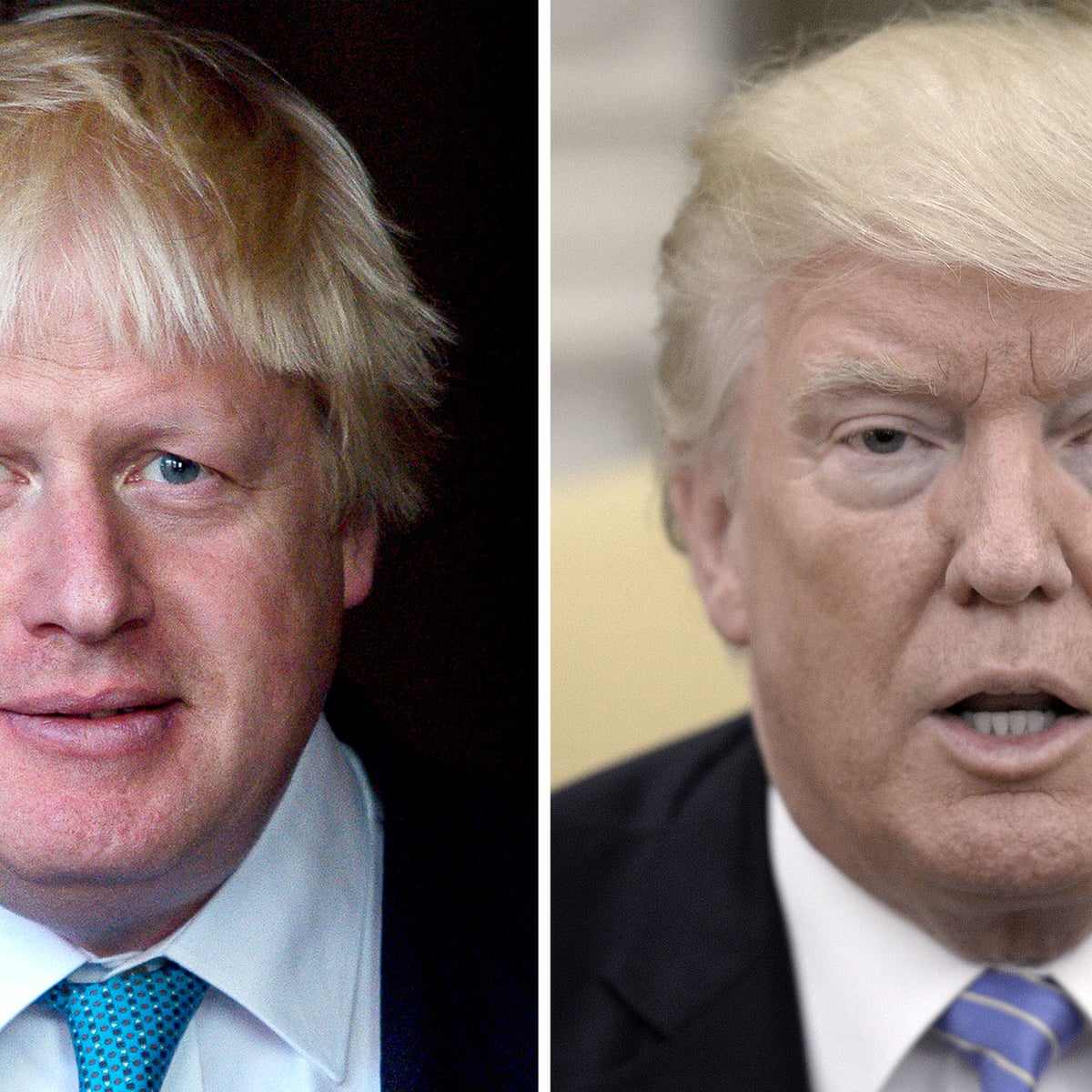 Boris Johnson Praises Donald Trump S Tweets For Engaging People Boris Johnson The Guardian