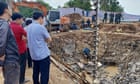 Rescuers in Vietnam battle to save boy trapped in construction site