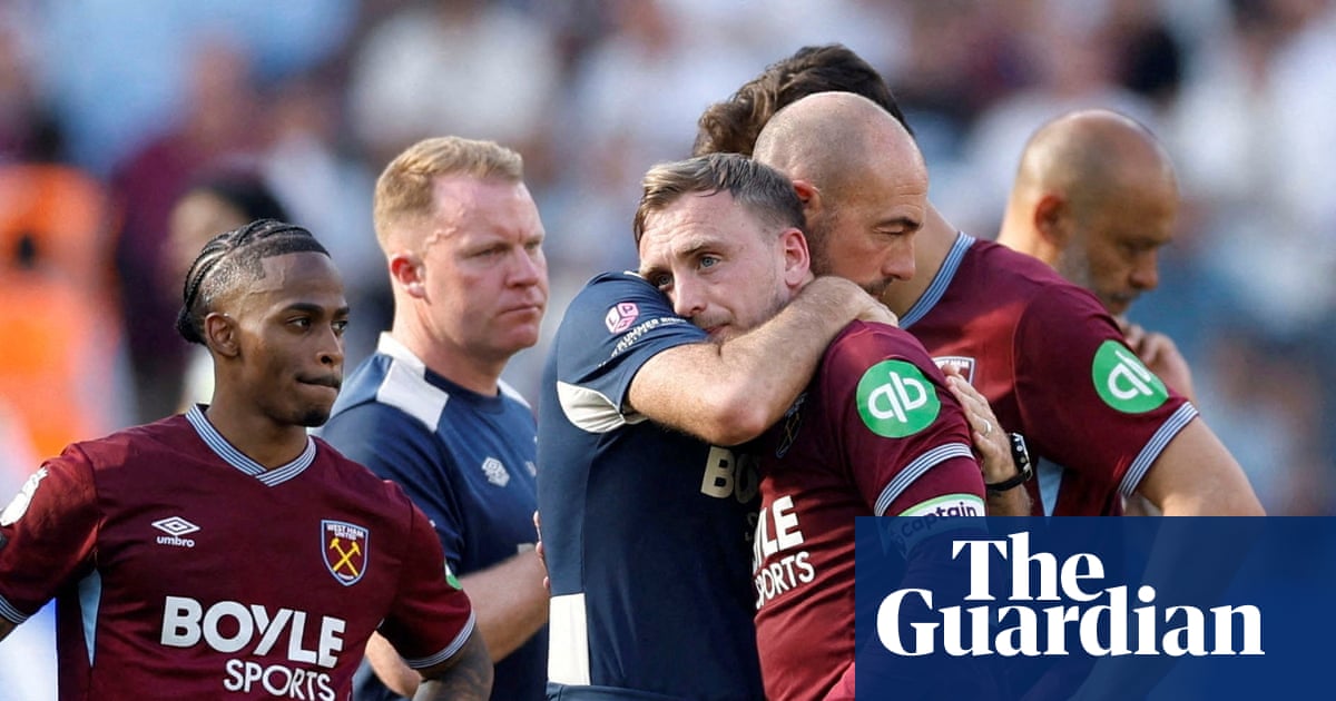 West Ham relegated to Championship despite emphatic victory over toothless Leeds