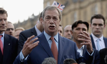 Nigel Farage hails the referendum result