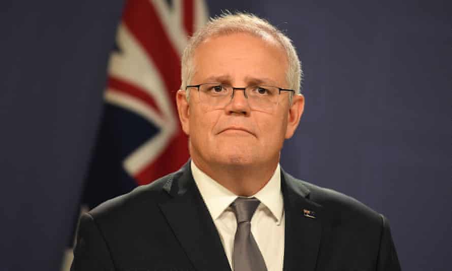 Australian prime minister Scott Morrison