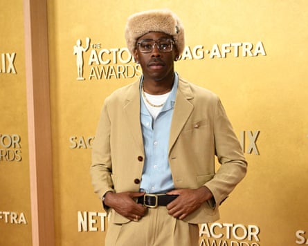 Tyler The Creator at The 32nd Annual Actor Awards Presented by SAG-AFTRA held at the Shrine Auditorium and Expo Hall in LA, US, 2026.