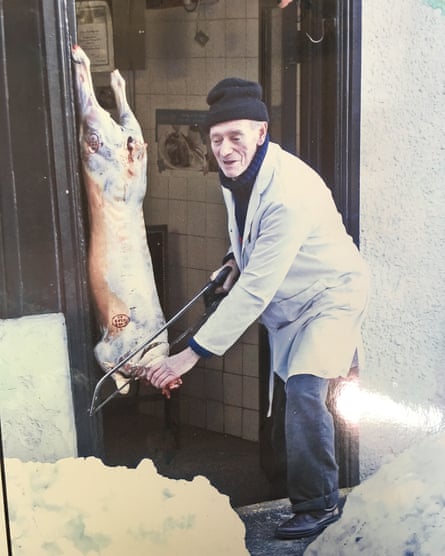 Frank Fisher at his shop in Dronfield.