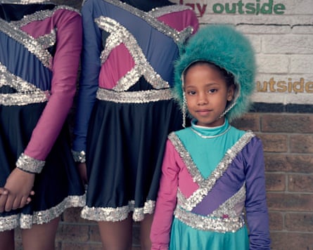 Amber Matthews is one of the ‘babies’ of the team, as the younger members in the drum majorettes team are affectionately known.