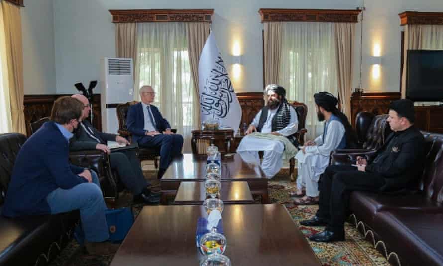 UK officials return to Afghanistan to meet Taliban for first time since takeover | UK news | The Guardian