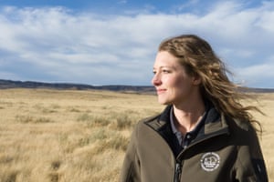 Jennifer Barfield has helped establish the Laramie Foothills Bison Conservation Herd.