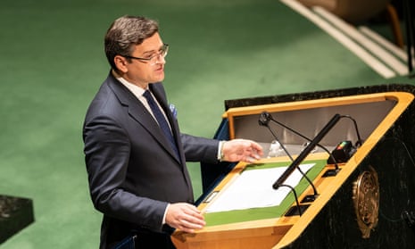 Ukraine’s foreign minister, Dmytro Kuleba