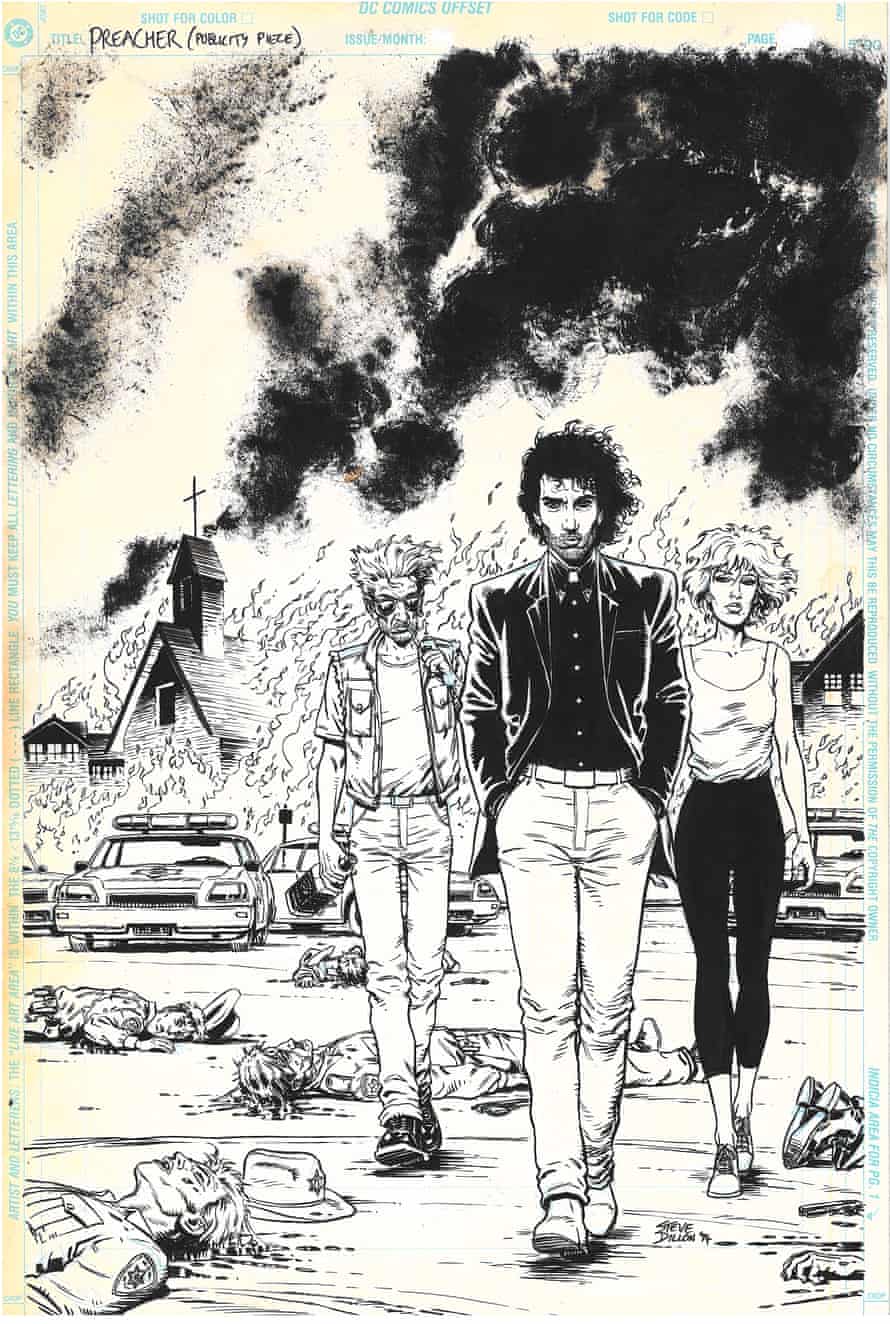 Tidig utkast till Preacher