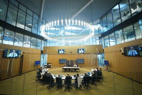 Sir Mark Rowley giving evidence to the London assembly’s police and crime committee.