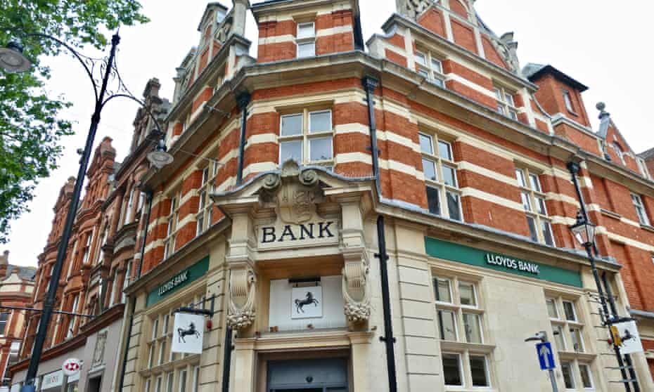 Lloyds bank shop front