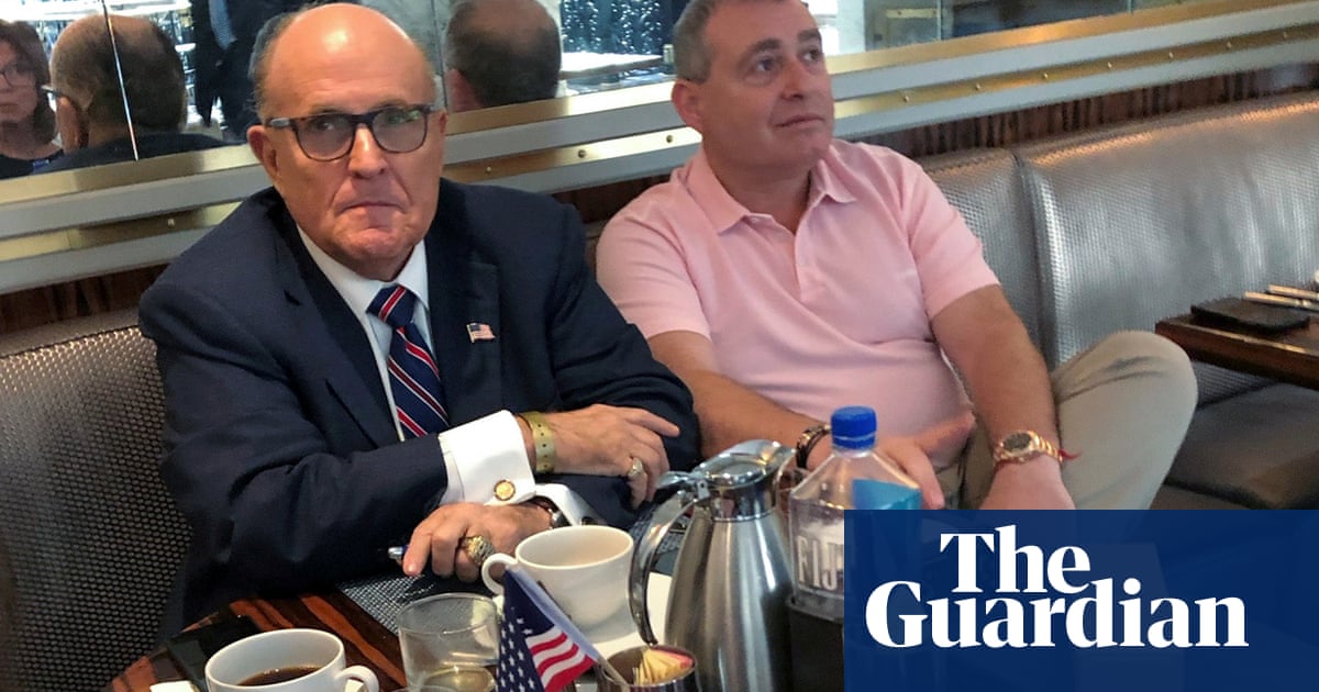 Image result for IMAGES GIULIANI MEETING UKRAINIAN OFFICIAL IN MADRID