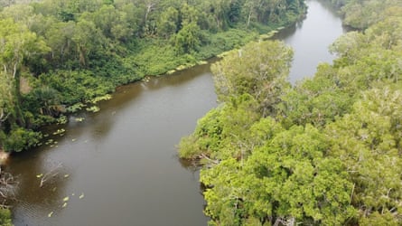 The Old Faithful waterhole in Rinyirru (Lakefield) national park in Queensland.