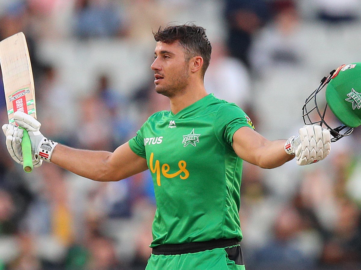 Marcus Stoinis overcomes unease to hammer unbeaten 147 and break BBL record | Big Bash League | The Guardian