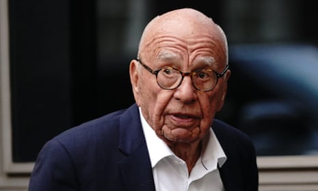Rupert Murdoch at his annual party at Spencer House, St James' Place in London, in June this year.