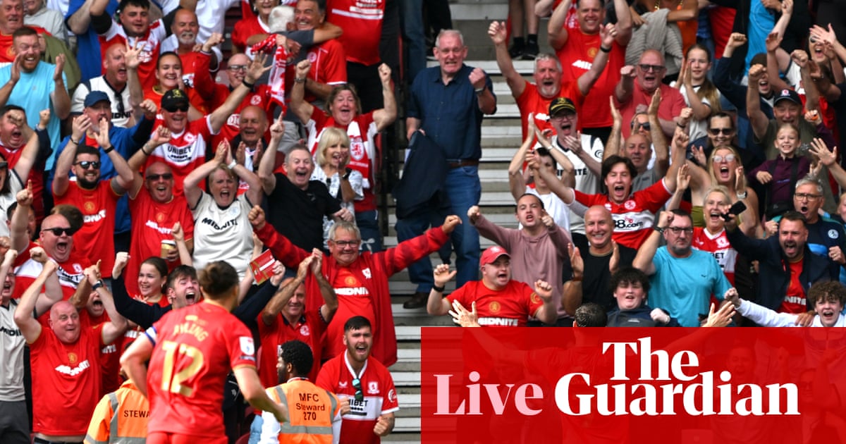 Middlesbrough 2-1 Lincoln, Bristol City 0-2 Millwall, Norwich 1-2 West Brom: football - as it happened