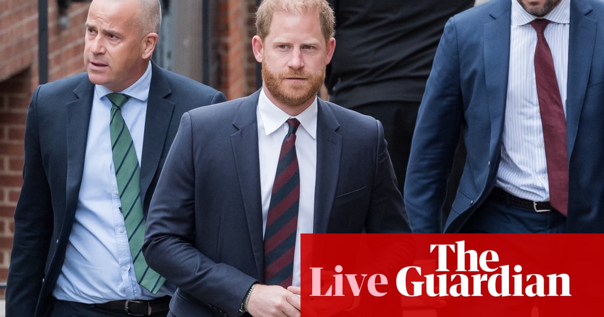 Prince Harry set to discover outcome of court battle over his UK security arrangements live