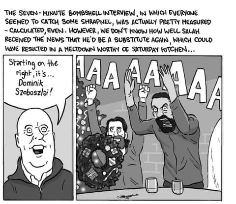 David Squires on … Mohamed Salah’s explosive interview and Liverpool chaos, panel 2