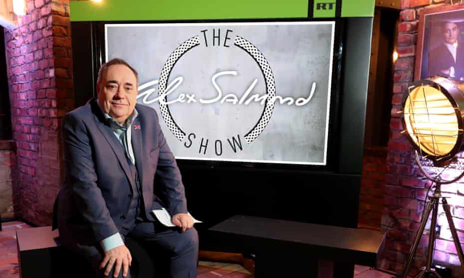 Alex Salmond has been criticised for appearing on RT.