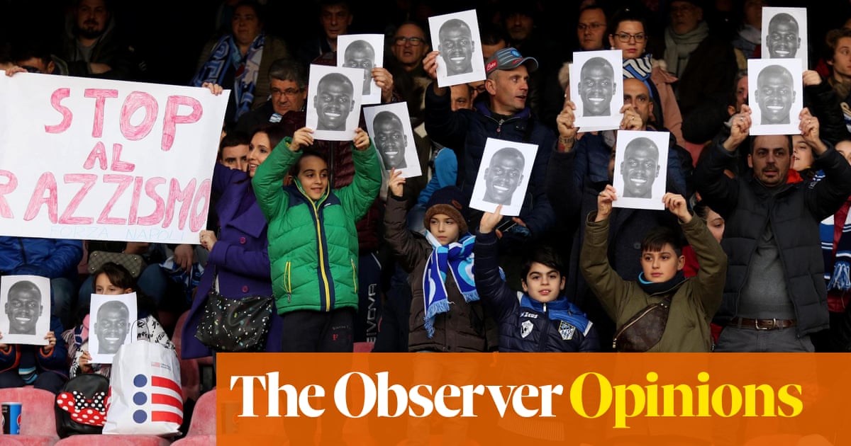 Football’s diverse landscape remains polluted by racists despite our outrage | Andrew Anthony