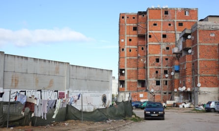 One of the self-built blocks scheduled for demolition in the bairro.
