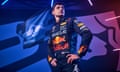 Max Verstappen poses for a portrait during Red Bull Racing 2024 Season Launch RB20 in London, UK in January 2024.