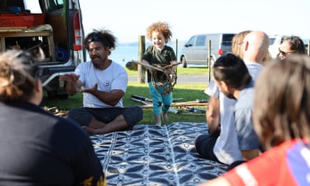 Wiremu Sarich operates a whare karioi - what he describes as ‘a whare rēhia on wheels’.