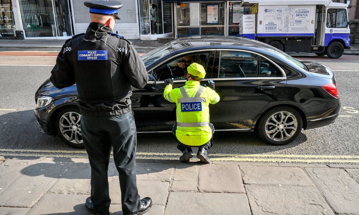 Checkpoints Fines And Online Shaming Police Struggle To Enforce Tough New Rules World News The Guardian