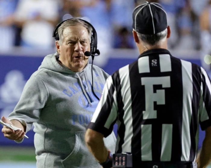 Belichick denies he is looking for exit strategy after stumbling UNC start