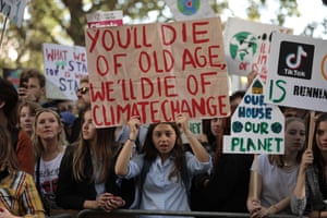 Many students in London walked out of lessons to participate in the largest climate protest in history.