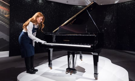 Yamaha baby grand piano