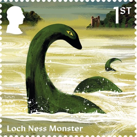 Rather unscary … the new stamp.