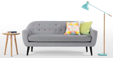 ‘It felt like a premium brand’: a typical Made.com sofa.