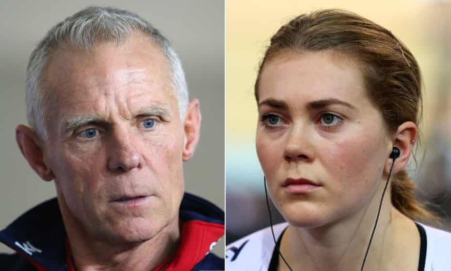 The allegations made by Jess Varnish, right, against former British Cycling technical director Shane Sutton, left, led to the independent investigation.