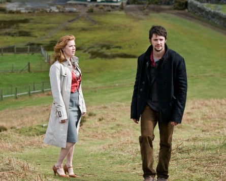 The couple in a field