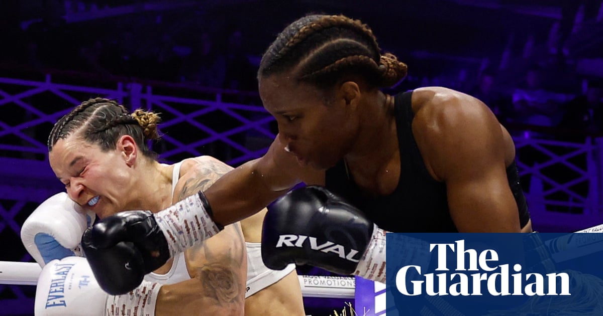 Caroline Dubois beats Terri Harper on points and adds WBO to WBC lightweight title