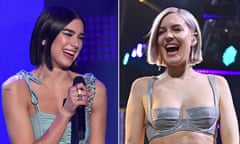 Dua Lipa and Anne-Marie.