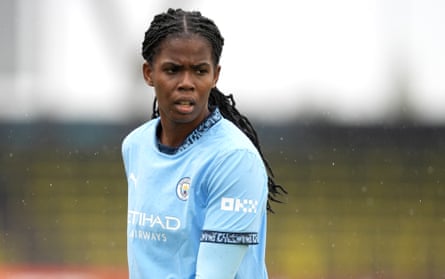 Manchester City’s Khadija Shaw has been the target of online abusers.