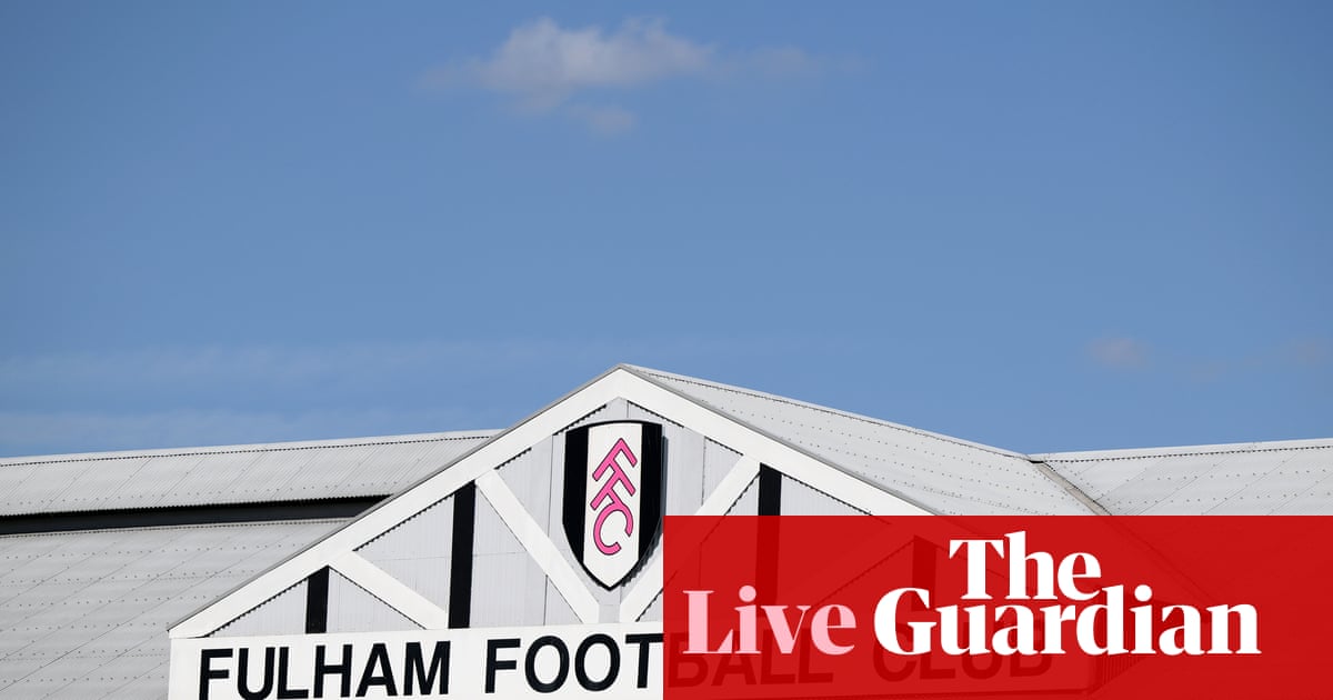 Fulham v Manchester United: Premier League live