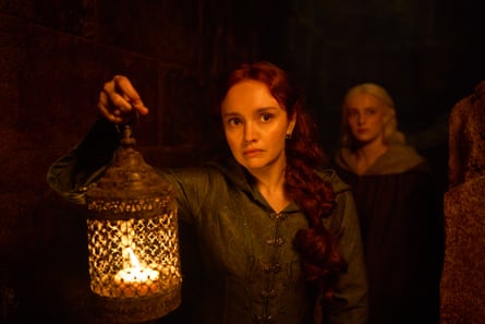 Artfully unreadable … Olivia Cooke as Alicent Hightower.