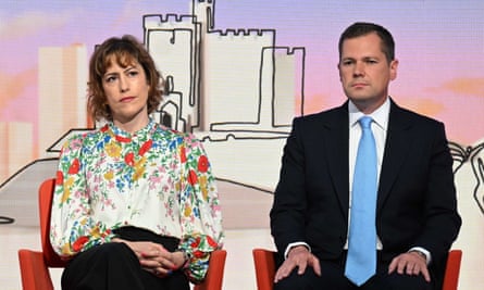 Victoria Atkins and Robert Jenrick appear on BBC1’s Sunday with Laura Kuenssberg