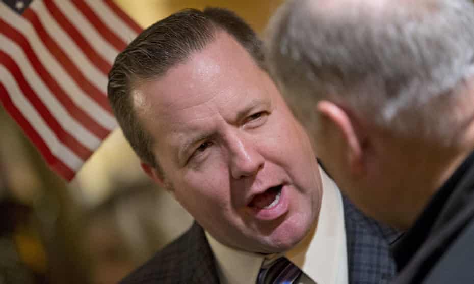Corey Stewart was Virginia state chairman for Donald Trump in 2016.