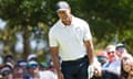 Tiger Woods struggles during his third round at Augusta