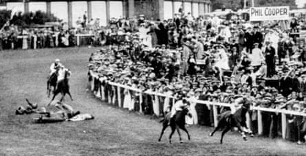 In 1913 Emily Davison died after throwing herself, as a suffragette protest, beneath the King’s horse in the Derby.