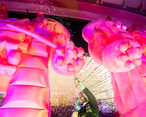 Wayne Coyne of the Flaming Lips.