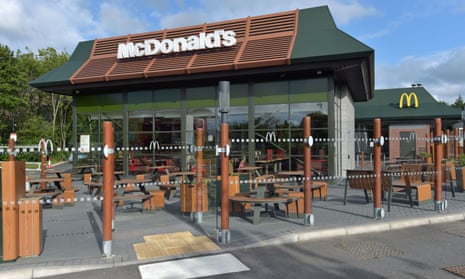 A McDonald’s restaurant in Essex
