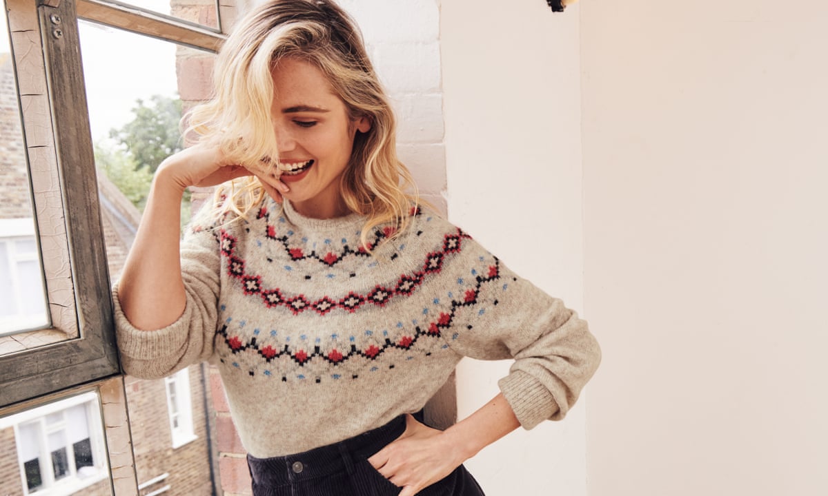 What a boob! Why this fair isle jumper is turning heads