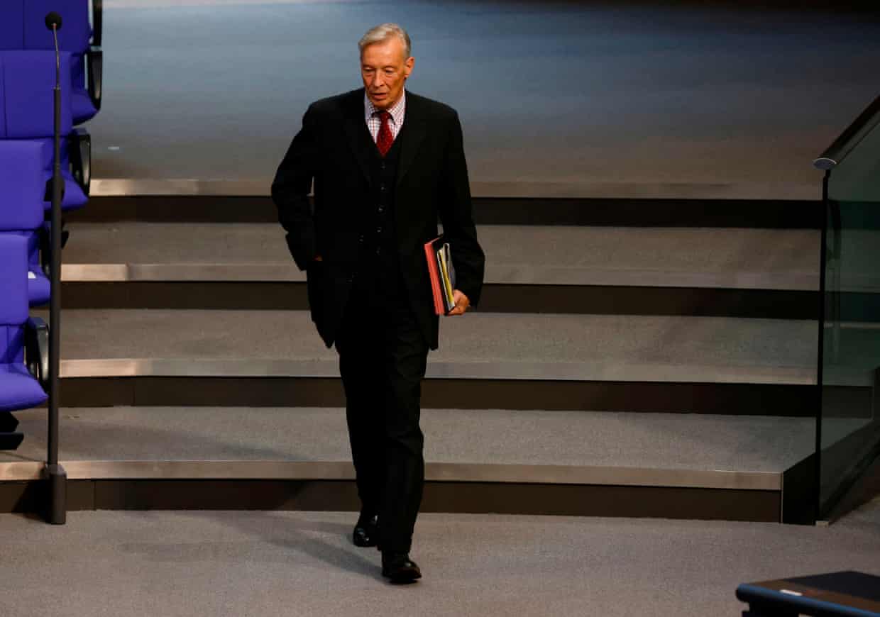 a man walking