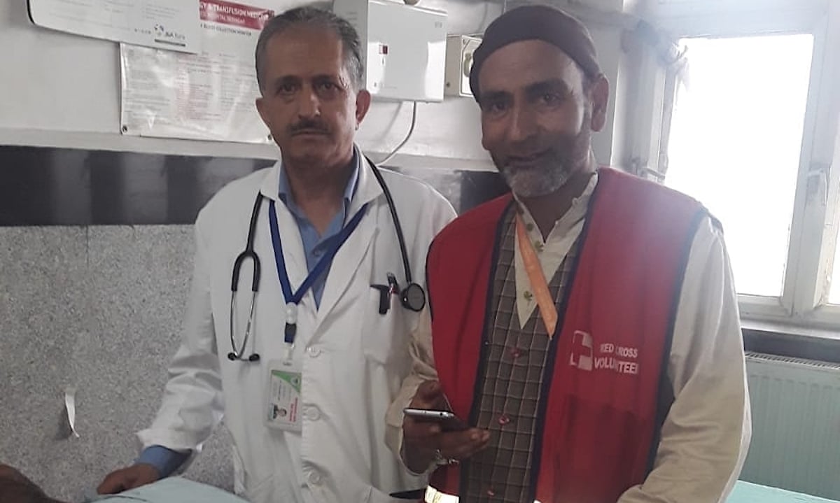 Blood Brother The Kashmiri Man Who Is India S Biggest Donor Global Development The Guardian Blood Brother The Kashmiri Man Who Is India S Biggest Donor Global Development The Guardian